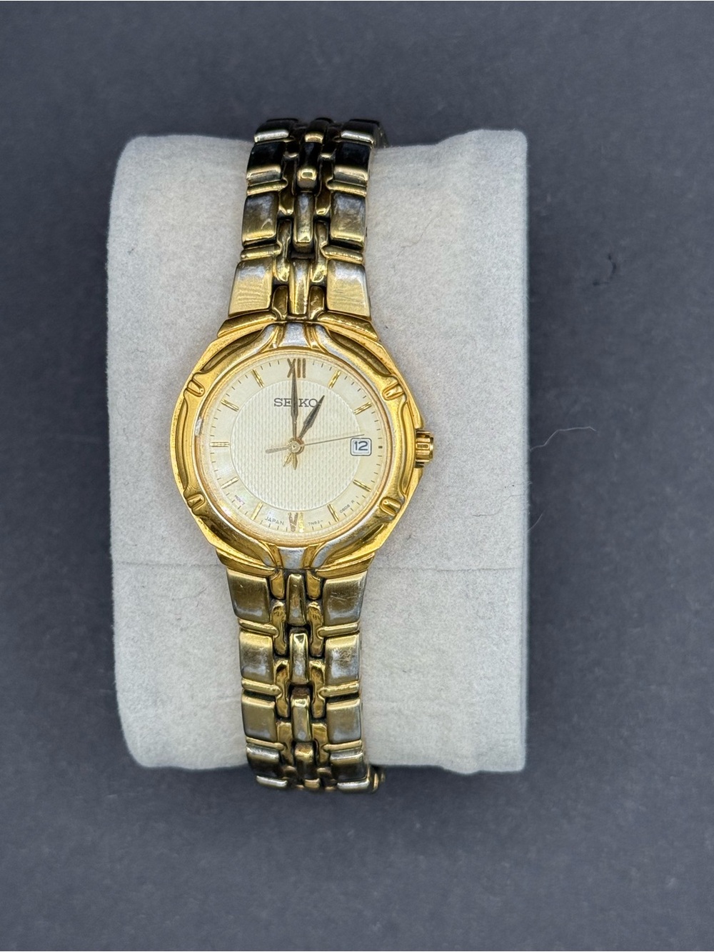 Seiko Women's Two-Tone Gold and Silver Bracelet Watch